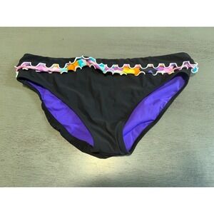 black PROFILE bY GOTTEX   swimsuit bikini bottom size 14